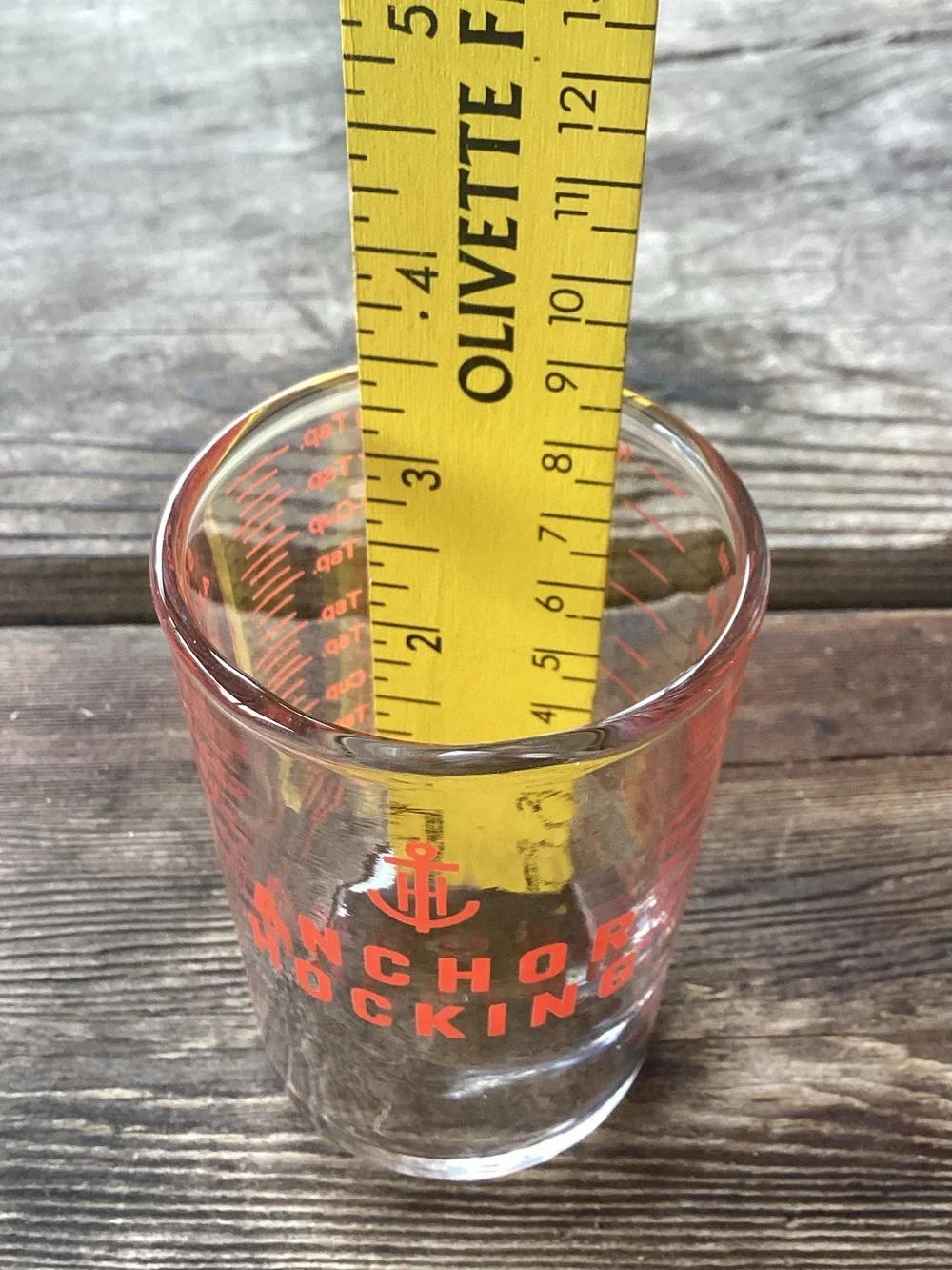 Anchor Hocking Vintage Measuring Glass